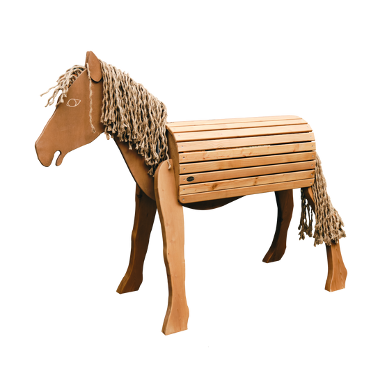 Holzpferd, Gartenpferd, Voltigierpferd 109cm